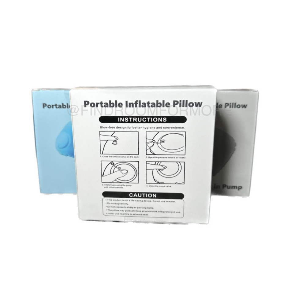 Portable Inflatable Neck Pillow - CHOOSE 1 - Picture 2 of 14